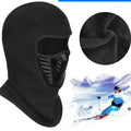 Pasamontaña capucha térmica filtro mascarilla impermeable camping senderismo montaña deportes frío