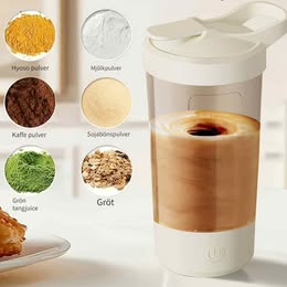 VASO MEZCLADOR MULTIFUNCIONAL  PROTEINA ELECTRICO RECARGABLE GYM DEPORTES EJERCICIO
