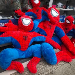 Hombre Araña Monigote Muñeco Año Viejo 100cm