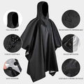 Poncho Chubasquero Impermeable Para Moto Bicicleta Scooter Lluvia Delivery  Invierno Trabajo