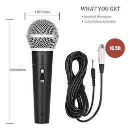 MICROFONO DINÁMICO VOCAL PROFESIONAL  SM-58  DE MANO KARAOKE ALAMBRICO