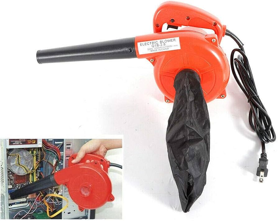 Soplador/Aspirador Eléctrico de Aire Alta Potencia 700W multifuncional limpieza trabajo hogar