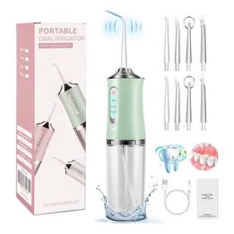 IRRIGADOR LIMPIADOR BUCAL PORTATIL RECARGABLE USB SONRISA