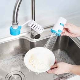 ADAPTADOR EXTENSIÓN PARA GRIFO LLAVE GIRATORIO MULTIUSO NUEVO MODELO  3 MODOS DE AGUA COCINA
