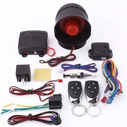 KIT DE ALARMA DE CARRO AUTO CAMIONETA COMPLETO PROTECCION SEGURIDAD