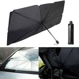 PARASOL TIPO SOMBRILLA PARACARRO AUTO PROTECCIÓN SOL TABLERO