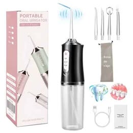 IRRIGADOR LIMPIADOR BUCAL PORTATIL RECARGABLE USB SONRISA