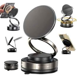 Soporte Holder Magnético Giratorio de Celular para Carro Auto Camioneta Regulable
