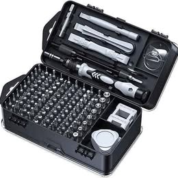 KIT DESARMADORES DESTORNILLADORES 115 PIEZAS MAGNETICAS DE PRESICION CELULARES COMPUTADORAS TECNICO