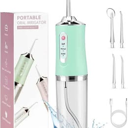 IRRIGADOR LIMPIADOR BUCAL PORTATIL RECARGABLE USB SONRISA