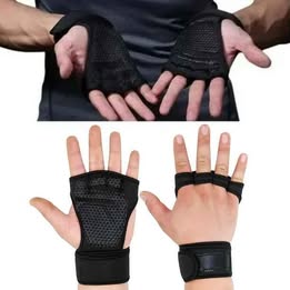 Guantes calleras gym levantamiento de pesas protección powerlifting manos ejercicio fitness
