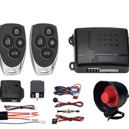 KIT DE ALARMA DE CARRO AUTO CAMIONETA COMPLETO PROTECCION SEGURIDAD