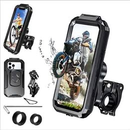 Soporte Celular Teléfono 360° Giratorio Impermeable Moto Bici  Nuevo Modelo Lluvia Delivery Trabajo