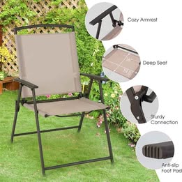 Silla  Playera Plegable Portatil Jardin  Picnic Camping  Aire Libre Viaje