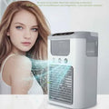 MINI AIRE ACONDICIONADO VENTILADOR RECARGABLE AUTO OFICINA VERANO CALOR