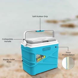 Cooler Termo Hielera Tacho para Helados Bebidas Frías Calientes Playa Viaje Camping 40 litros