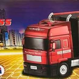 Camion Trailer Mula Clásico Colección con Altavoces Bluetooth Música