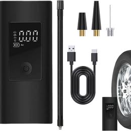 BOMBA COMPRESOR DE AIRE RECARGABLEPORTATIL INFLADOR NEUMATICO LLANTA AUTO MOTO BICI CARRO INFLABLES