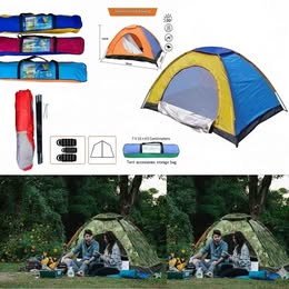 Carpa para Camping Senderismo Impermeable Multifuncional Viaje Playa Protección Sol Lluvia