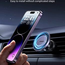 Soporte Holder Magnético Giratorio de Celular para Carro Auto Camioneta Regulable