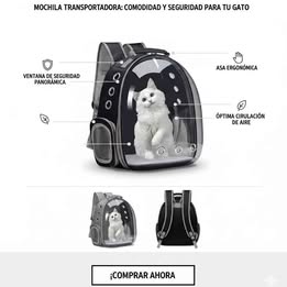 MOCHILA TRANSPARENTE BURBUJA PARA MASCOTAS PEQUEÑAS PERRITOS GATITOS