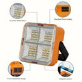 Lámpara Linterna Solar Led Portátil Recargable Reflector con Powerbank y  Luces de Emergencia