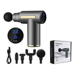 Masajeador Multiuso Portátil Electrico Recargable Varios Niveles Antiestrés Muscular