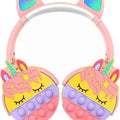 Audífonos Cascos Auriculares Inalámbricos Bluetooth Pop Luces LED Celular Computadora