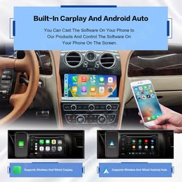 Radio Pantalla Doble Din Para Carro Auto Stereo Música Video HD Películas Wifi Bluetooth USB