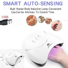 Secador de Uñas UV Led Manicure Pedicure Belleza Estilista Conexión USB