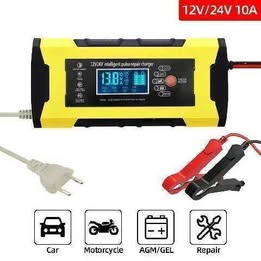 Cargador de Batería Inteligente 12v Reparación Auto Carro Moto Multifuncion Emergencia