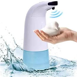 Dispensador Automático de Jabón Eléctrico Recargable Portátil Limpieza Baño Cocina