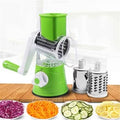 Molino Rallador Picador de Verduras 3en1 Giratorio Multiuso Cocina Hogar