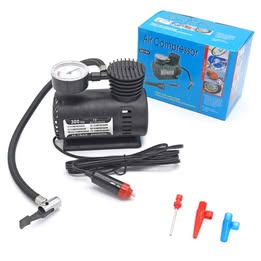 Mini Compresor Portátil Inflador Bomba Auto Carro Bicicleta Moto Pelota Inflables