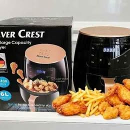 Freidora de Aire Multifuncion 6L Electrica Pantalla Digital Táctil Comida Sana Salud Fitness Dieta