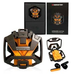 Auriculares Monster de Aluminio  Inalambricos Sonido HD  Bluetooth 6 Horas de Duración Auriculares