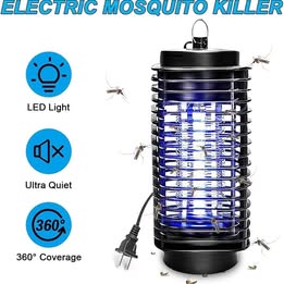 Lámpara Electrica Anti Insectos Mosquitos LED Multiuso Casa Hogar Dormitorio 3w