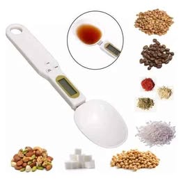 Gramera Báscula Balanza Digital Precisa en Forma de Cuchara para Cocina Recetas Laboratorio