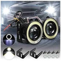 Focos Ojos de Angel LED Neblinero  Luz Blanca 1200lm Carro Auto Camioneta