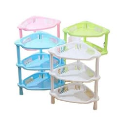 Estante Multifuncional Sincero 3 Capas de Plástico para Cocina y Baño