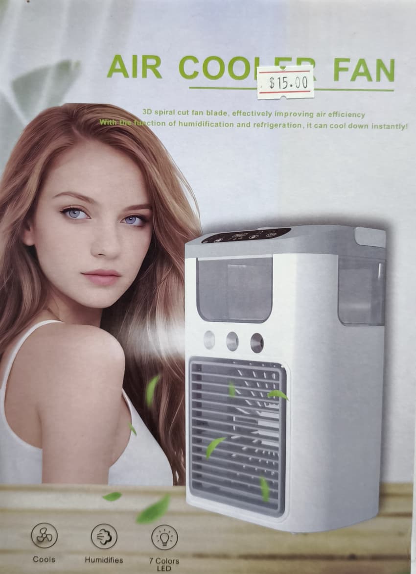 Aire acondicionado portátil Ventilador  LED Recargable USB