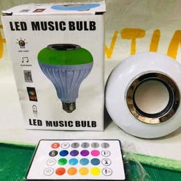 Foco Parlante Bluetooth Luces RGB Multiuso Música Iluminación Dormitorio Fiesta