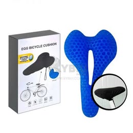 Asiento Montura de Gel para Bicicleta Suave Deportes Ciclismo Entrenamiento