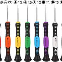 Set Destornilladores de Precisión para Celular Tablet Computadora Laptop Servicio Técnico Multiuso