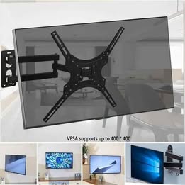 Soporte Pedestal Telescópico Universal paraTelevisión LCD Plasma de 32-55" Soporte dePared