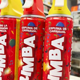 Carioca Espuma Carnaval 300ml-450ml-800ml-1200ml  Fiesta 🎉 Diversión Entretenimiento Amigos Famili