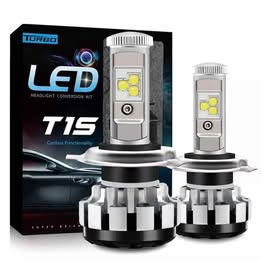 Luces para Faros Delanteros LED 8000Lm 80w Auto Carro Vehículos Alta Potencia T15 H4
