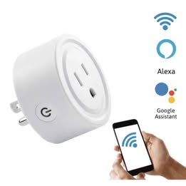 Enchufe Inteligente Smart Compatible iOS Android Programación Inalámbrica Wifi