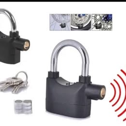 Candado de Seguridad Antirobo con Alarma Multiuso Moto Bicicleta Casa
