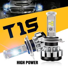 Luces para Faros Delanteros LED 8000Lm 80w Auto Carro Vehículos Alta Potencia T15 H4
